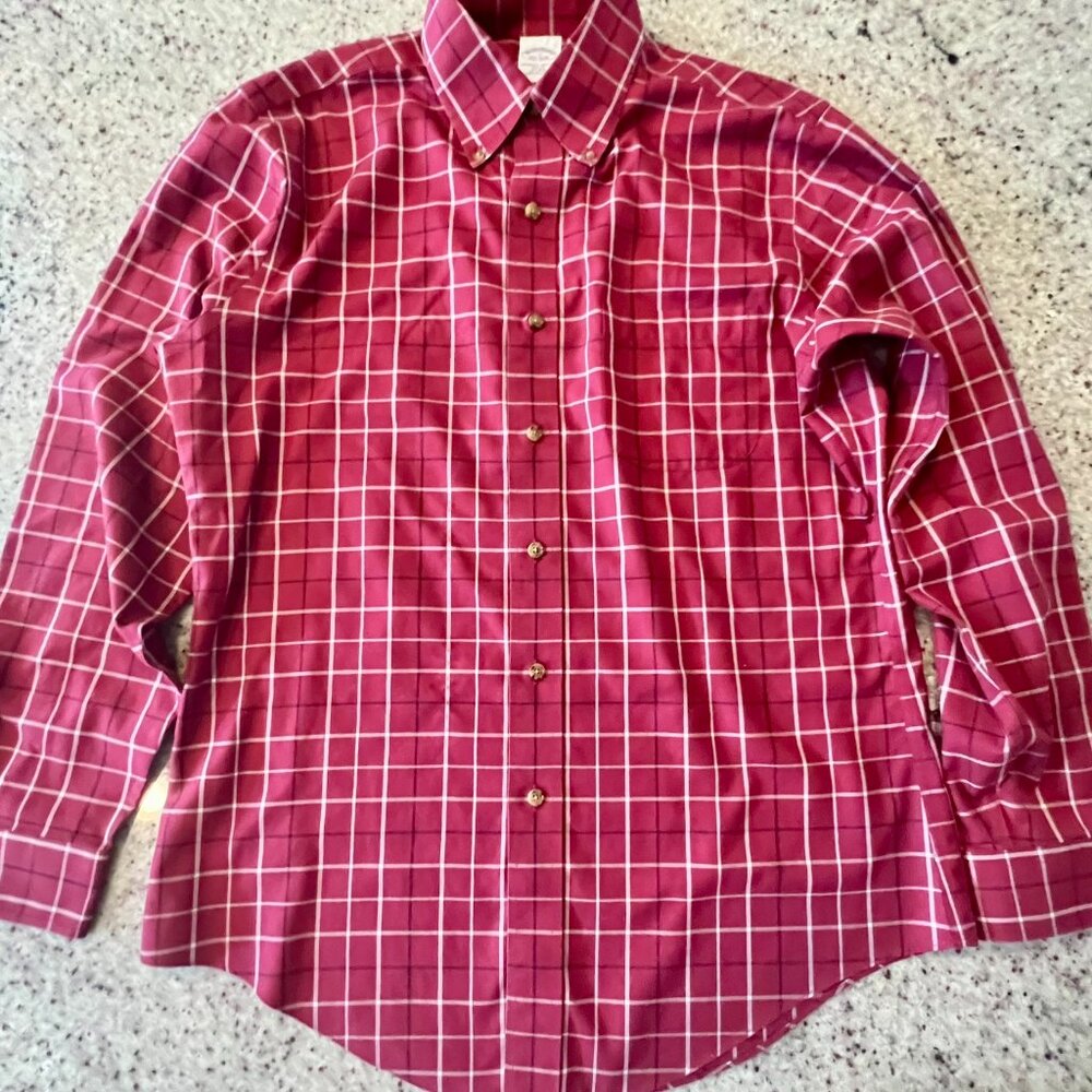 Brooks Brothers Men's Long Sleeve Button-Down